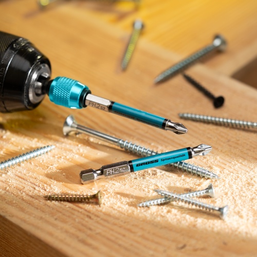 Бита PH2х70мм, сталь S2, кругл., отрывн., 10 шт. Gross фото 10