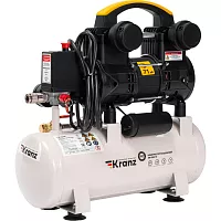 Компрессор воздушный безмасляный KRANZ KR-850/10, 850 Вт, 140 л/мин, 10 л KR-16-1161