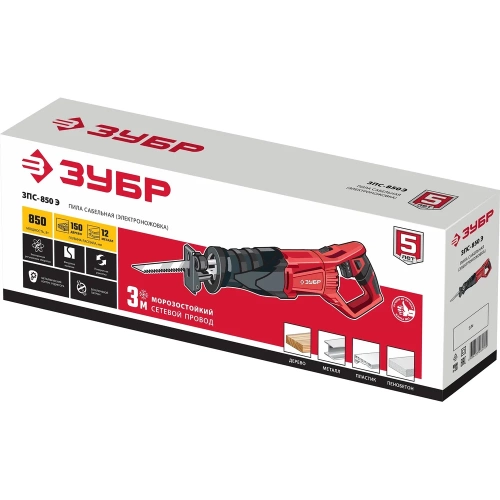 Сабельная пила ЗУБР МАСТЕР ЗПС-850 Э фото 7