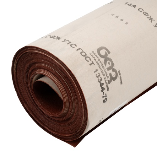 Шкурка на тканевой основе, зернистость № 20, 800 мм х 30 м, "БАЗ" фото 3 Шкурка на тканевой основе, зернистость № 20, 800 мм х 30 м, "БАЗ" фото 3