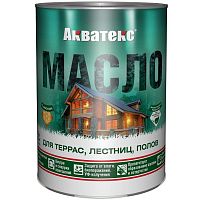 Масло алкидное для террас Акватекс бесцветное 0,75 л