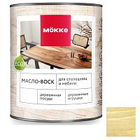 Масло-воск для столешниц и мебели Mокке 9626 бесцветный 0,75 л