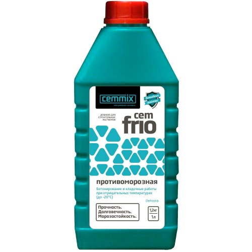Добавка противоморозная Cemmix CemFrio 1 л