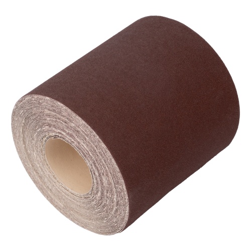 Шкурка на тканевой основе, KK18X W, зернистость 25Н(P 60) бобина 200мм х 20 м, водостойкая, "БАЗ" фото 2