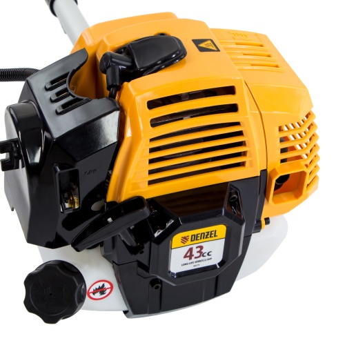 Триммер бензиновый DR-43S, 43 см3, разъемная штанга, состоит из 2 частей Denzel фото 5