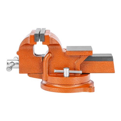 Тиски слесарные, 100 мм, поворотные, с наковальней Sparta фото 3