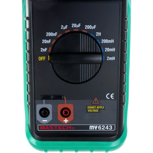 Цифровой мультиметр-измеритель емкости и индуктивности MASTECH MY6243 00-00000274 фото 4