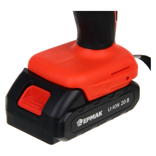 Дрель-шуруповерт аккумуляторный ЕРМАК 20В, 2А, 30Нм 691-045 фото 10