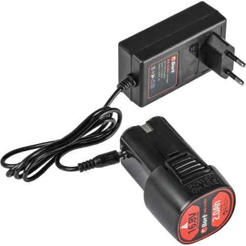 Дрель-шуруповерт аккумуляторная BORT BAB-16-BLK (2x2Ah+ЗУ) 93414868 фото 3