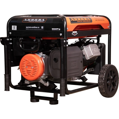 Генератор AURORA AGE 10500 DSX DUAL 380 В, 8.5 кВт, 220 В-8.5 кВт, электростартер, счетчик 35860 фото 4