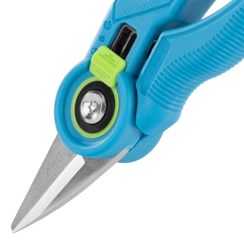 Секатор цветочный, 215 мм, регулировка захвата, пластиковые рукоятки, LUXE Palisad фото 5