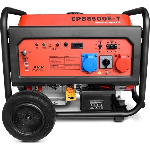 Бензогенератор REDVOLT EPB8500E-T фото 3
