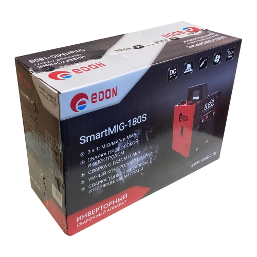 Сварочный аппарат EDON Smart MIG-180S 18979 18308 фото 4 Сварочный аппарат EDON Smart MIG-180S 18979 18308 фото 4
