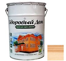 Средство для защиты древесины Здоровый дом бесцветное 20 л