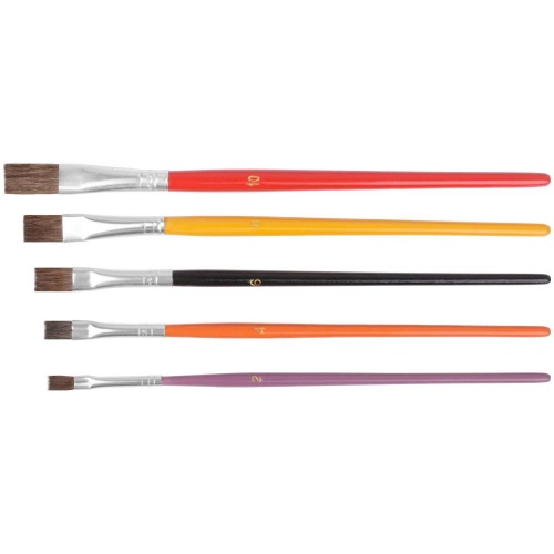 Набор кистей художественных Fit 01515 5 штук