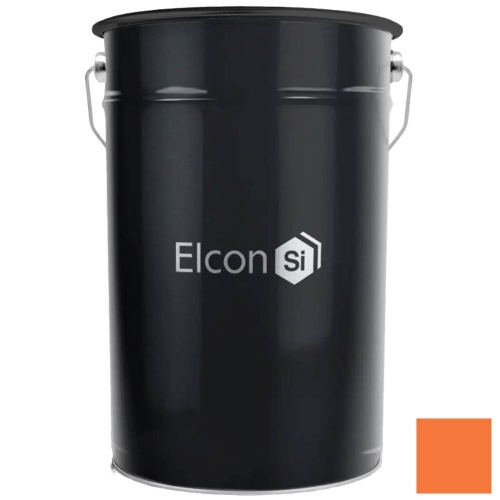 Эмаль Elcon ОС-12-03 оранжевая 150 градусов 25 кг