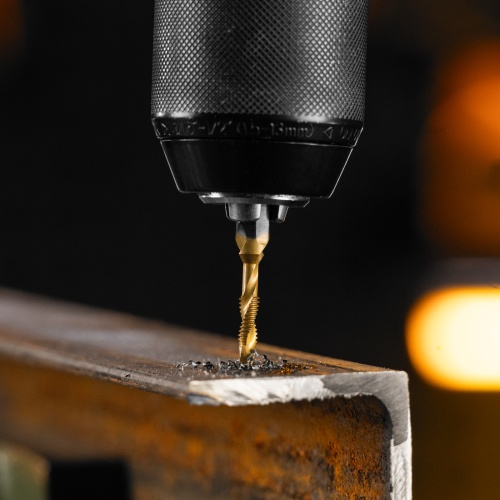 Сверло-метчик М4 х 0,7 мм, Р6М5// Denzel фото 8