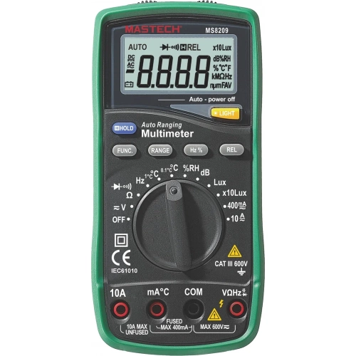 Цифровой автоматический мультиметр MASTECH MS8209 00-00000756