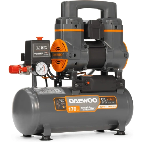 Безмасляный компрессор высокой производительности DAEWOO DAC 180S фото 3