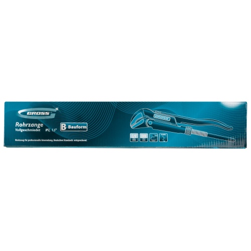 Ключ трубчатый рычажный 1.5, №2, цельнокованый, CrV, тип "B" Gross фото 6