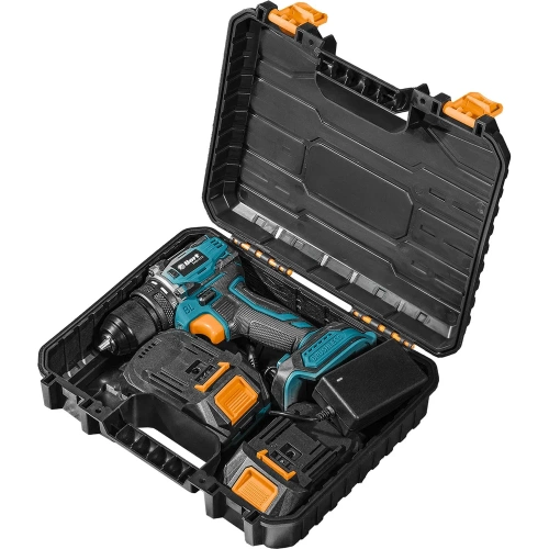 Дрель-шуруповерт аккумуляторная BORT BAB-21S 2x2Ач+ЗУ 93414912 фото 8