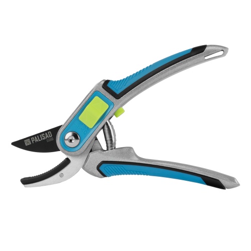 Секатор с наковальней, 215 мм, регулировка захвата, трехкомпонентные рукоятки, LUXE Palisad фото 3