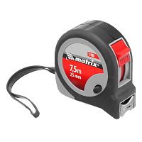 Рулетка Continuous fixation,7,5 м х 25 мм,двухкомпонентный корпус,плавная фиксация Matrix
