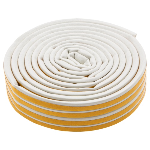 Уплотнитель резиновый, 12 м, профиль "D", белый Сибртех фото 9 Уплотнитель резиновый, 12 м, профиль "D", белый Сибртех фото 9