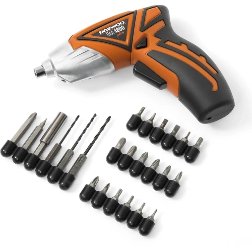 Аккумуляторная отвертка DAEWOO с набором бит и насадок DAА 4800 Plus DAA 4800 Plus фото 4