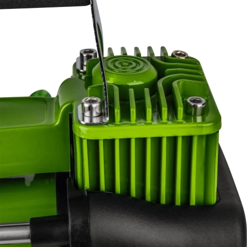 Компрессор двухпоршневой автомобильный PROCRAFT 80 л/мин, 276 Вт, 25А, 10 бар, крокодилы LK400 фото 9