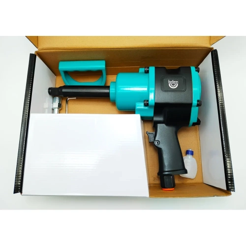 Гайковерт BRANN пневматический с удлинённым валом 1600 Нм, 3/4" BPT-1600L фото 3 Гайковерт BRANN пневматический с удлинённым валом 1600 Нм, 3/4" BPT-1600L фото 3