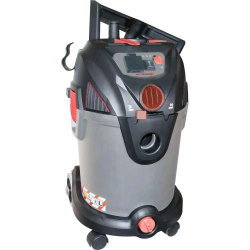 Строительный пылесос ИНТЕРСКОЛ ПУ-30/1400Р сух./влаж. уборка, розетка с синхр. 707.1.0.00