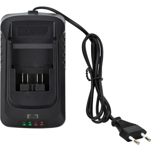 Перфоратор аккумуляторный DELI DE-DC20-2D4 (2 АКБ + ЗУ, 20В х 4Ач, SDS PLUS, 2Дж, 4750 уд/мин, кейс) 164374 фото 8