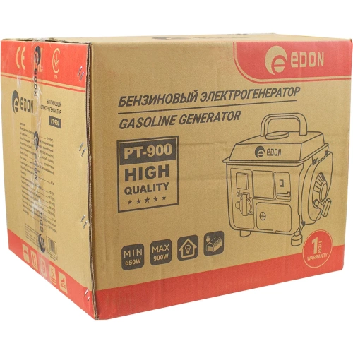 Бензиновый генератор EDON PT-900 (0.65 кВт./0.9 кВт.,ручной стартер) 21527 фото 10 Бензиновый генератор EDON PT-900 (0.65 кВт./0.9 кВт.,ручной стартер) 21527 фото 10