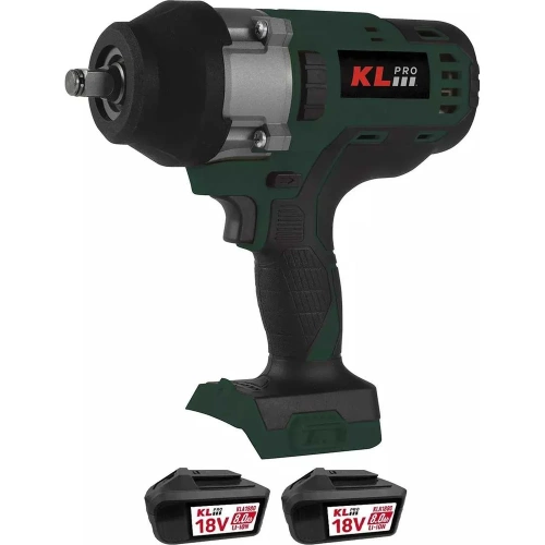 Профессиональный бесщеточный гайковерт аккумуляторный KLPRO 18В, Li-ion-2шт, 8.0Ач, 800Нм, 2 скорости, подсветка, З/У,в кейсе 20234 KLSS18BHX-80 Профессиональный бесщеточный гайковерт аккумуляторный KLPRO 18В, Li-ion-2шт, 8.0Ач, 800Нм, 2 скорости, подсветка, З/У,в кейсе 20234 KLSS18BHX-80