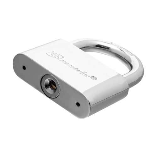 Замок навесной, хромированное покрытие 70 мм Matrix фото 4