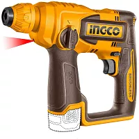 Аккумуляторный перфоратор 16В BL 1.8Дж 2хАКБ 2Ач и ЗУ   INDUSTRIAL INGCO CRHLI16168