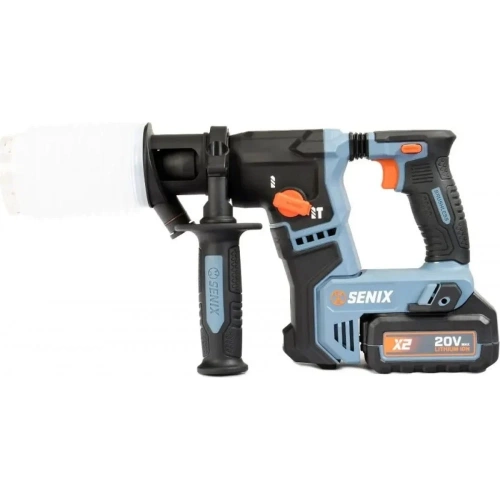 Перфоратор SENIX SDS-plus , серии X2 20В , 1.2Дж, 17 мм, без АКБ и ЗУ PDRX2-M2-EU-0 фото 5