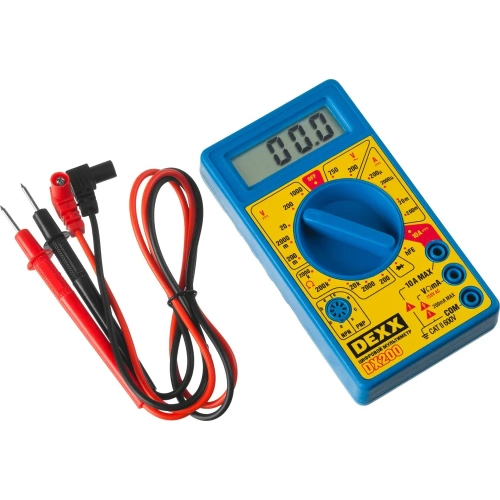 Цифровой мультиметр DEXX DX200 45300 фото 5
