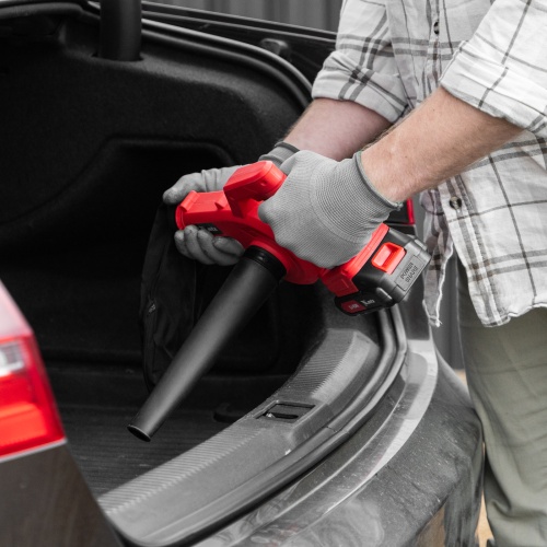 Воздуходувка-пылесос акк. портативная, LB-185, 35 м/с, 170 м3/ч, Li-Ion, 20 В MTX фото 49