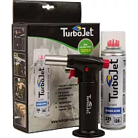 Набор горелка с пьезоподжигом Turbojet ТJ2200-B + баллон TJ130PB TJ2213-B