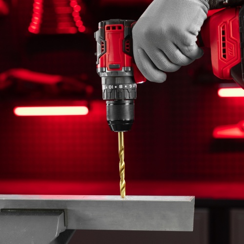 Сверло по металлу, 8 мм, HSS, нитридтитановое покрытие, цилиндрический хвостовик Matrix фото 8