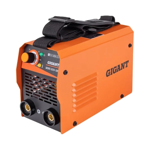 Сварочный инвертор (180 А; кабель 1.5+1.35 м; ПВ 60%) Gigant MMA MINI GOS-180 Сварочный инвертор (180 А; кабель 1.5+1.35 м; ПВ 60%) Gigant MMA MINI GOS-180