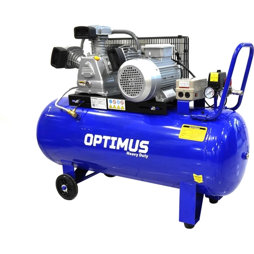 Компрессор поршневой OPTIMUS 580л/мин, 3кВт, 380В, ресивер 150л OPT-301558 фото 10 Компрессор поршневой OPTIMUS 580л/мин, 3кВт, 380В, ресивер 150л OPT-301558 фото 10