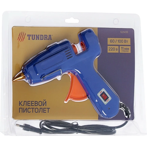 Клеевой пистолет TUNDRA переключатель мощности 60/100 Вт, 220 В, антикапля, 11 мм 1221435 фото 8 Клеевой пистолет TUNDRA переключатель мощности 60/100 Вт, 220 В, антикапля, 11 мм 1221435 фото 8