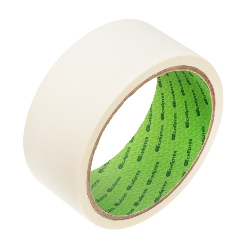 Лента малярная, эконом, 40 мм x 15 м, на бумажной основе Сибртех