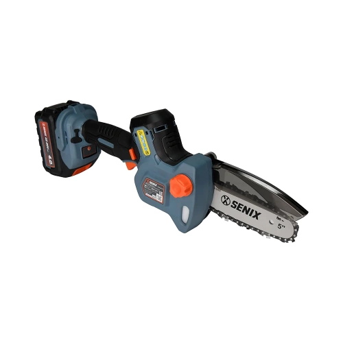 Мини-пила цепная аккумуляторная SENIX X2 20V, 12см, 1 акб, 1зу CSX2-M3-EU фото 9 Мини-пила цепная аккумуляторная SENIX X2 20V, 12см, 1 акб, 1зу CSX2-M3-EU фото 9