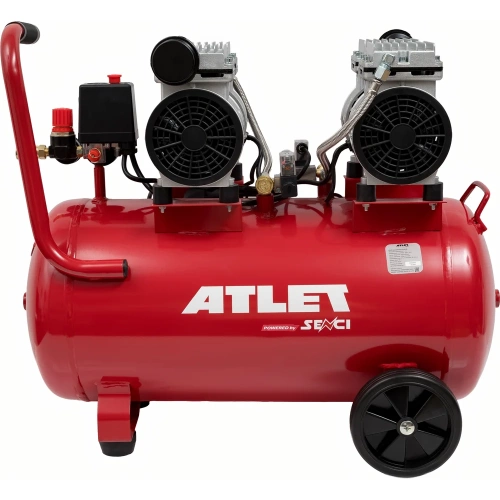 Поршневой безмасляный компрессор ATLET (50 л, 8 бар, 80 л/мин) SC-OF50L