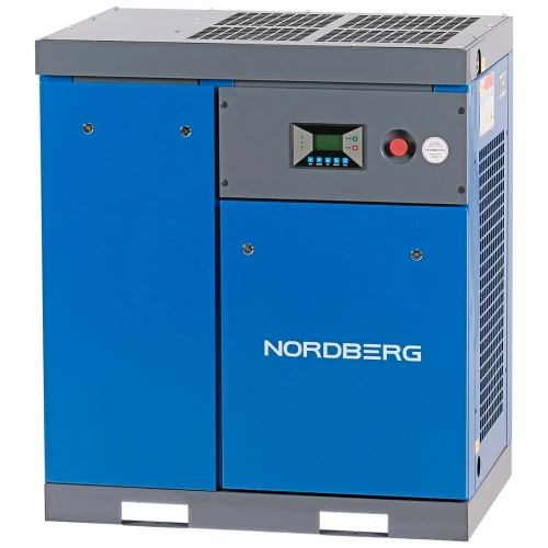 Компрессор винтовой NORDBERG 7,5 кВт, 10 бар, 850 л/мин, без ресивера NCN10