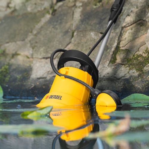 Дренажный насос для чистой воды DPB400, 400 Вт, подъем 11 м, 5500 л/ч Denzel фото 24